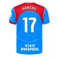 Stroje piłkarskie Atletico Madrid David Hancko #17 Koszulka Trzeciej 2025-26 Krótki Rękaw